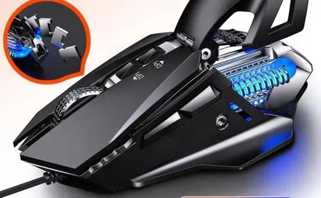 Anal cj Silver Eagle G10 Gaming Mechanical Wired Gaming Mouse