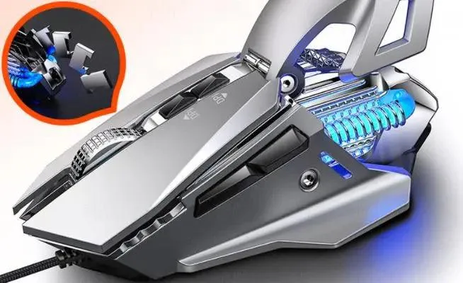 Anal cj Silver Eagle G10 Gaming Mechanical Wired Gaming Mouse