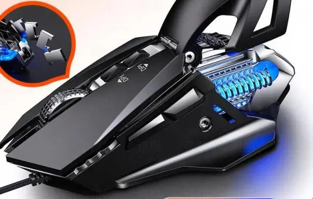 Anal cj Silver Eagle G10 Gaming Mechanical Wired Gaming Mouse
