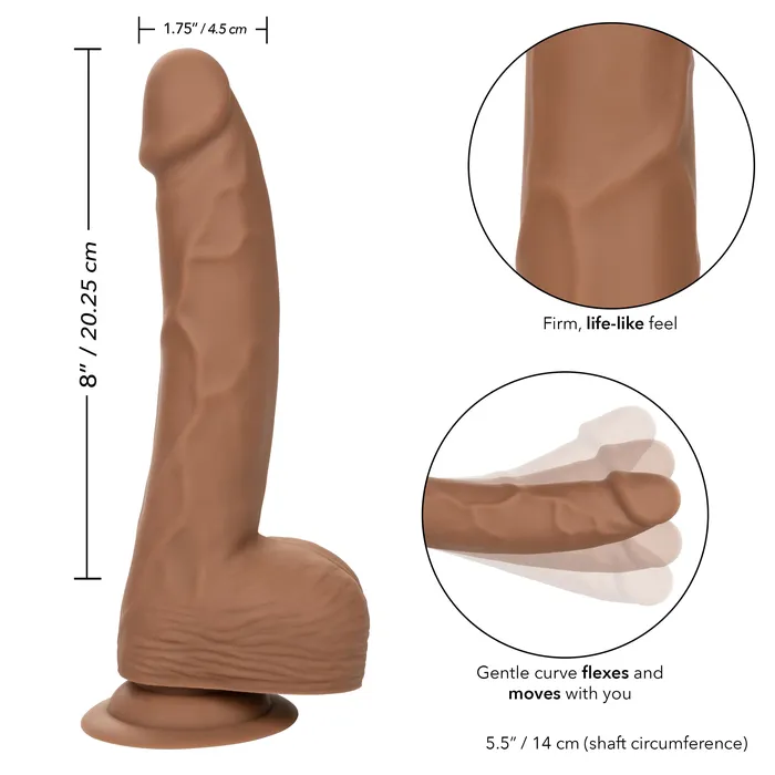 Anal Sale Silicone Studs 8 Inch Brown Anal Sale Silicone Studs 8 Inch Brown