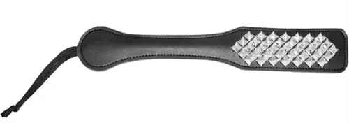 Anal Sex and Mischief Studded Paddle Black Sportsheets