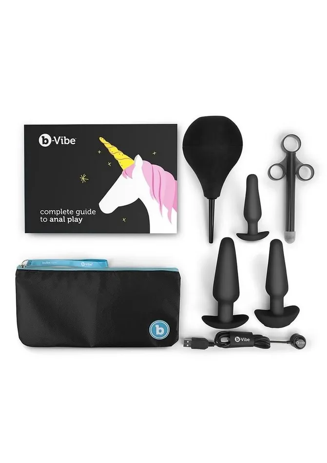 BVibe Anal Education Set Rechargeable Silicone Anal Play bVibe Anal