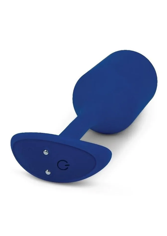 BVibe Vibrating Snug Plug 4 Rechargeable Silicone Anal Plug bVibe Anal
