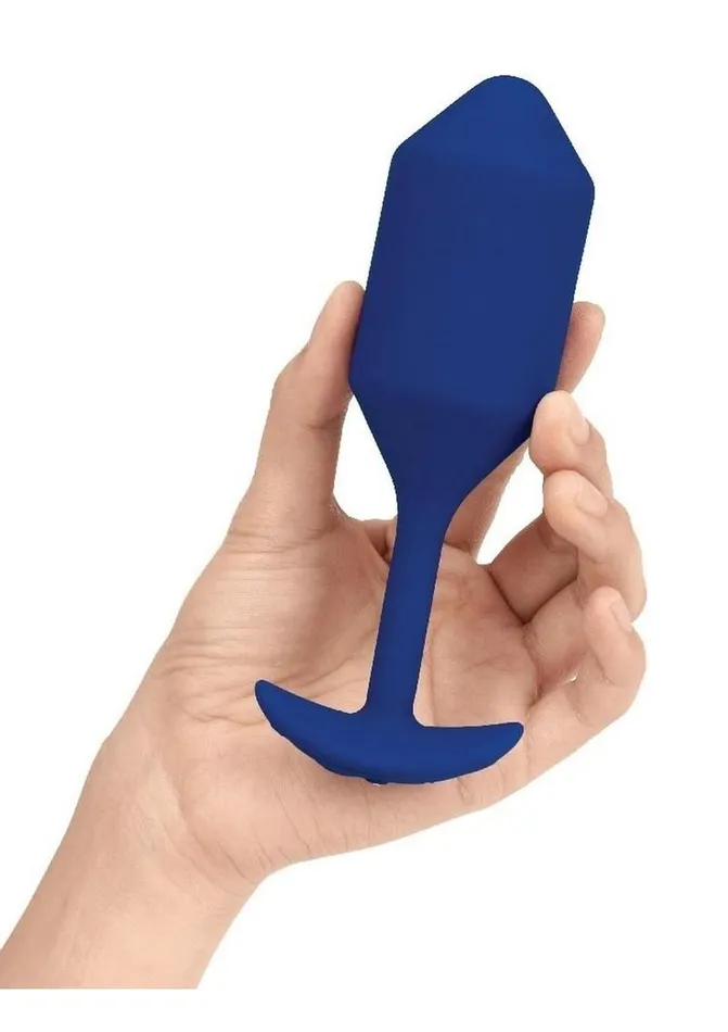 BVibe Vibrating Snug Plug 4 Rechargeable Silicone Anal Plug bVibe Anal