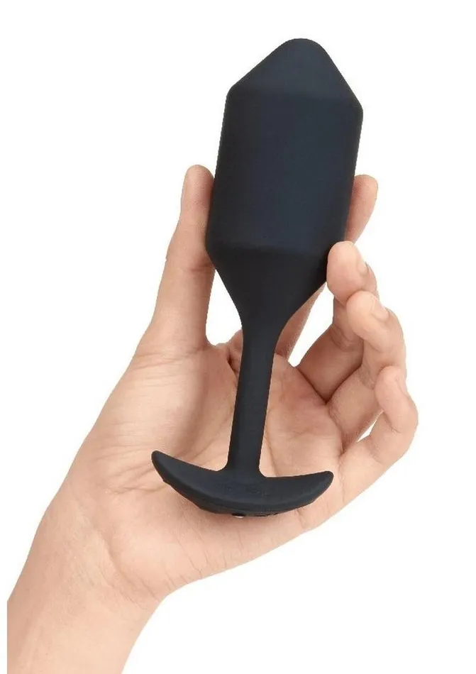 BVibe Vibrating Snug Plug 4 Rechargeable Silicone Anal Plug bVibe Anal