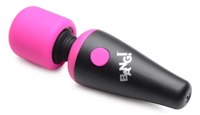 Bang 10x Vibrating Mini Silicone Wand Pink XR Brands Bang Vibrators Bang 10x Vibrating Mini Silicone Wand Pink XR Brands Bang Vibrators