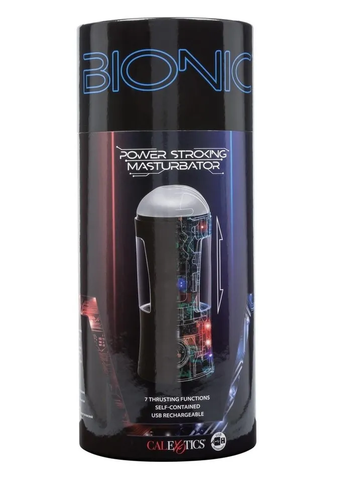 Bionic Power Stroking Rechargeable Anal Masturbator Bionic Male Sex Toys