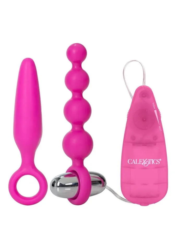 Booty Call Anal Booty Call Booty Vibro Kit Silicone Vibrating Butt Plug and Anal Beads Booty Call Anal Booty Call Booty Vibro Kit Silicone Vibrating Butt Plug and Anal Beads