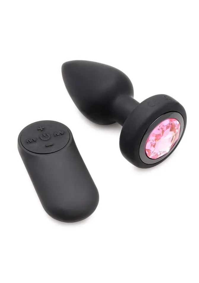 Booty Sparks 28x Rechargeable Silicone Vibrating Gem Anal Plug with Remote Control Booty Sparks Male Sex Toys Booty Sparks 28x Rechargeable Silicone Vibrating Gem Anal Plug with Remote Control Booty Sparks Male Sex Toys