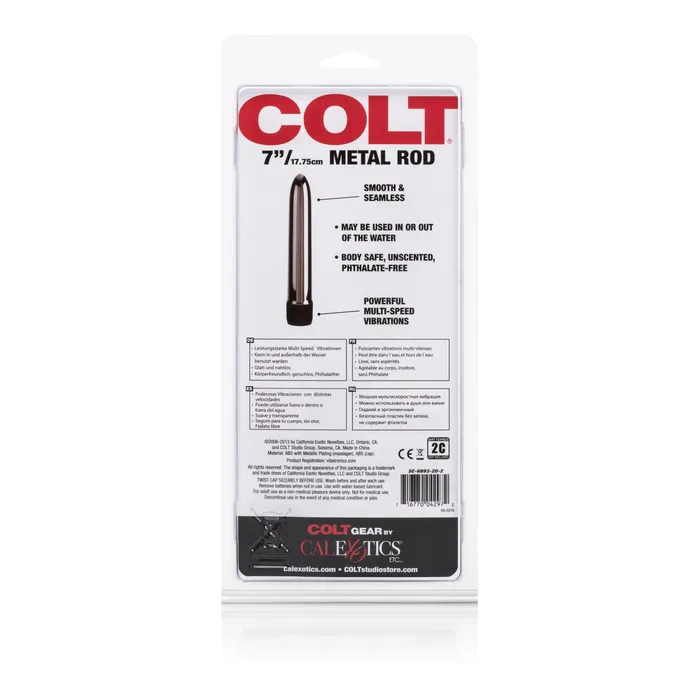 CalExotics Anal Colt Metal 7 Inch CalExotics Anal Colt Metal 7 Inch
