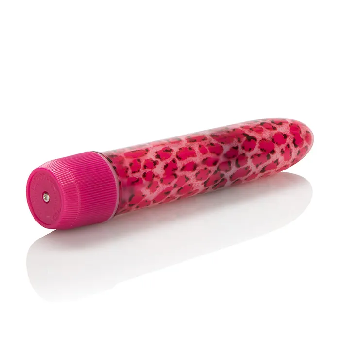 California Exotic Novelties Vibrators Pink Leopard Massager 45 California Exotic Novelties Vibrators Pink Leopard Massager 45