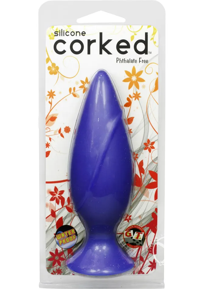 CORKED Corked Silicone Anal Plug Male Sex Toys
