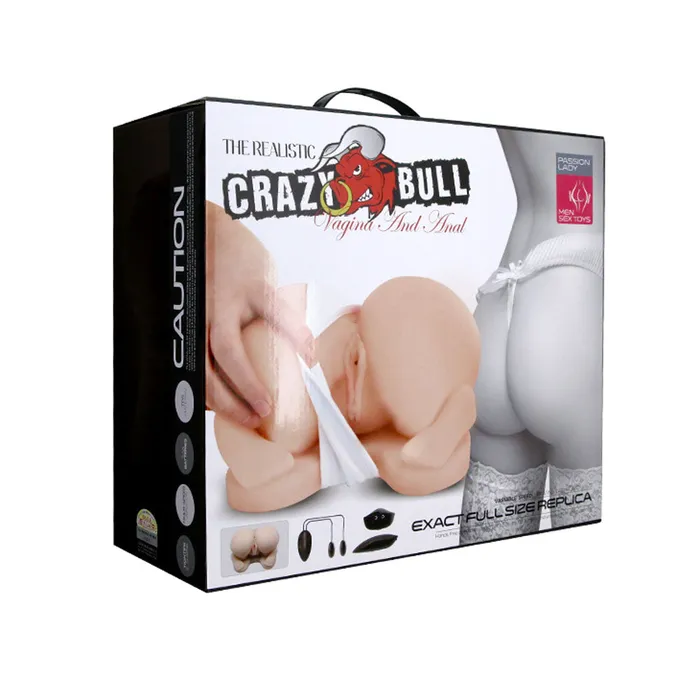 Crazy Bull Realistic Vagina and Anal Doggystyle Pretty Love Male Sex Toys