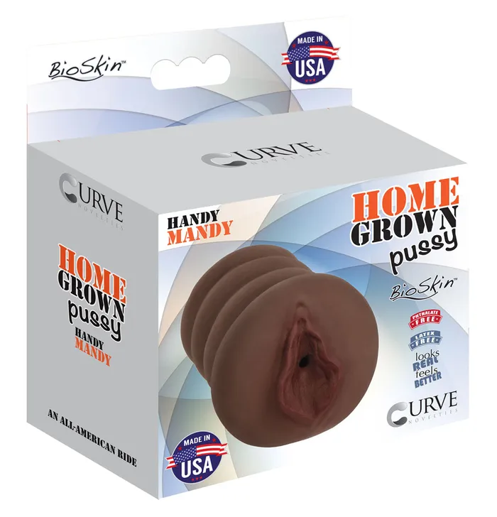 Curve Toys Vibrators Home Grown Handy Mandy Chocolate Curve Toys Vibrators Home Grown Handy Mandy Chocolate