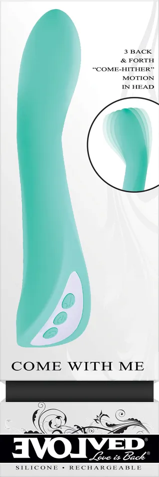 Evolved Novelties Vibrators Come With Me Teal Evolved Novelties Vibrators Come With Me Teal