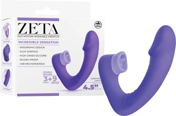 Excellent Power Vibrators Dual Motor Wearable Vibrator