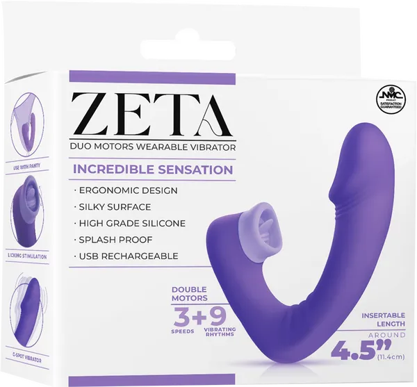 Excellent Power Vibrators Dual Motor Wearable Vibrator