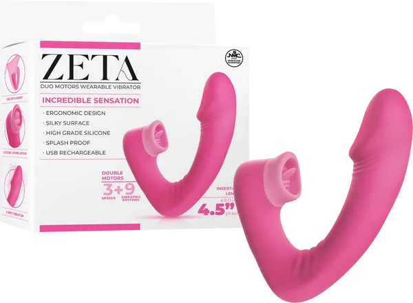 Excellent Power Vibrators Dual Motor Wearable Vibrator