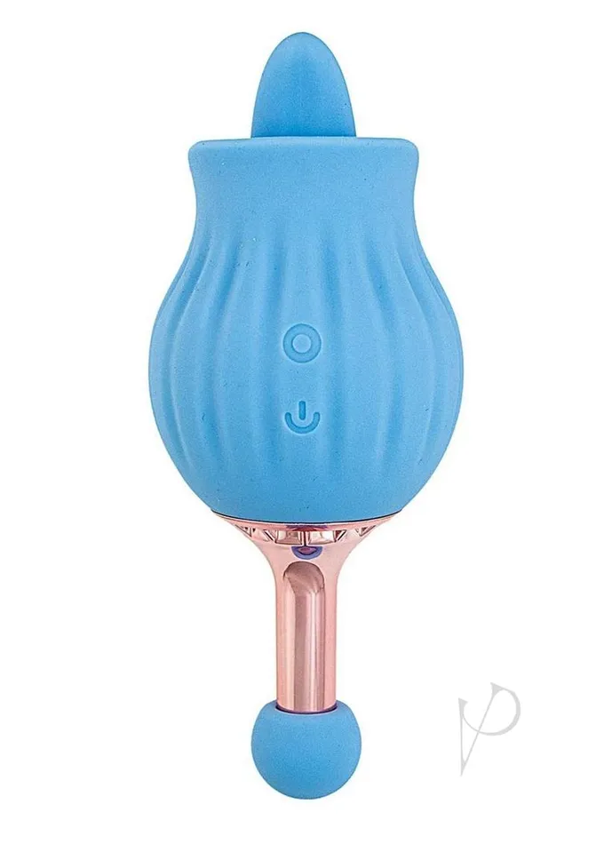 Female Sex Toys ClitTastic ClitTastic Rose Bud Dual Massager Rechargeable Silicone with Clitoral Stimulator Female Sex Toys ClitTastic ClitTastic Rose Bud Dual Massager Rechargeable Silicone with Clitoral Stimulator