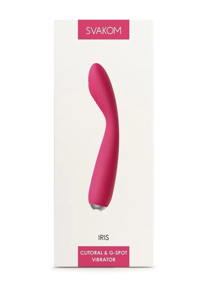 Female Sex Toys Svakom Iris Silicone GSpot Rechargeable Vibrator Svakom