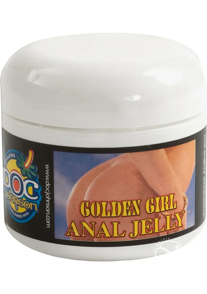 Golden Girl Desensitizing Anal Jelly Lubricant Doc Johnson Anal
