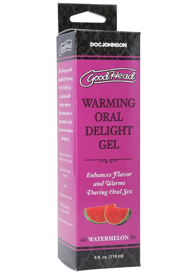 GoodHead Goodhead Warming Head Oral Delight Gel Flavored Watermelon Enhancers GoodHead Goodhead Warming Head Oral Delight Gel Flavored Watermelon Enhancers