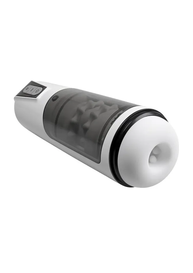Gx Get Your Stroke On Rechargeable Silicone Thrusting Stroker Gender X Female Sex Toys