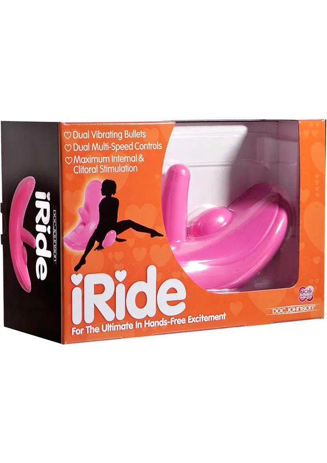 I Ride Dual Bullets Pleasure System Doc Johnson Female Sex Toys
