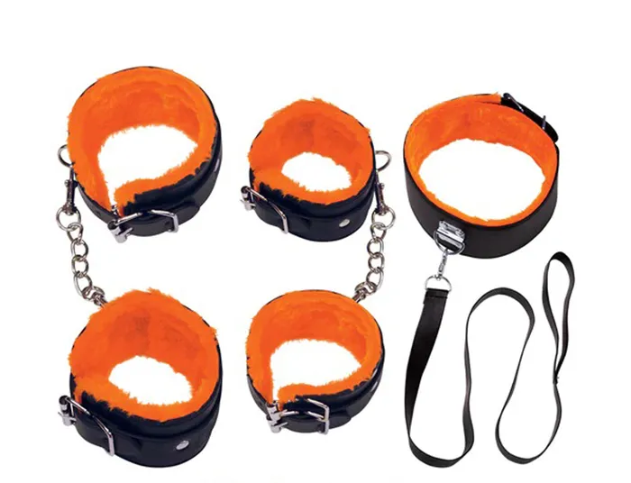 Icon Brands Anal Orange Is the New Black Restrain Yourself Kit Blackorange