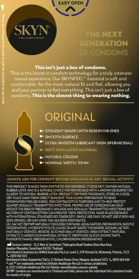 Lifestyles Male Sex Toys Original 20s