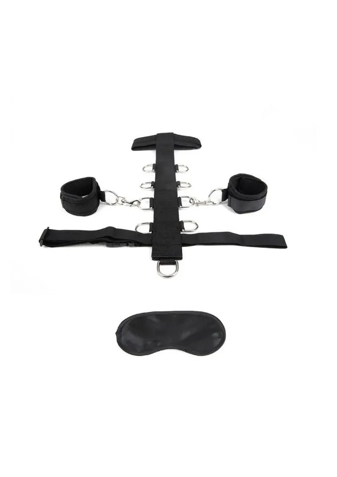 Lux Fetish Lux Fetish Adjustable Neck and Wristraint Male Sex Toys