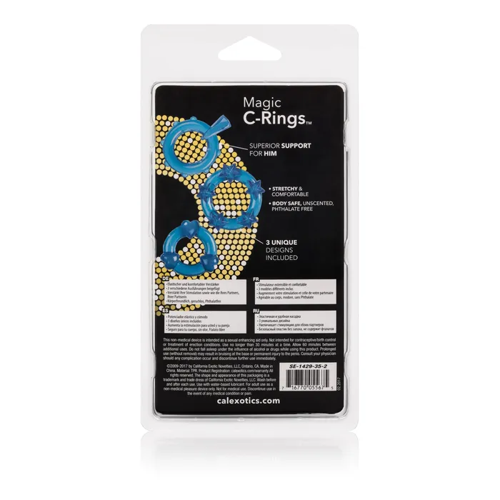 Magic CRings Blue CalExotics Vibrators Magic CRings Blue CalExotics Vibrators