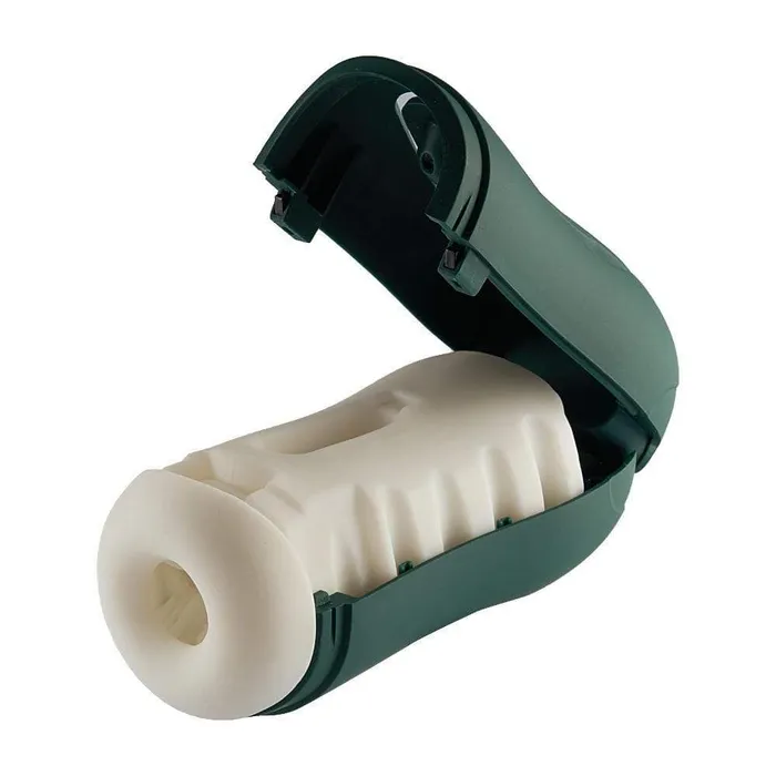 Male Sex Toys ADLTOYFUN DarkGreen 10 Vibrating Manual sucking Heating Masturbation Cup