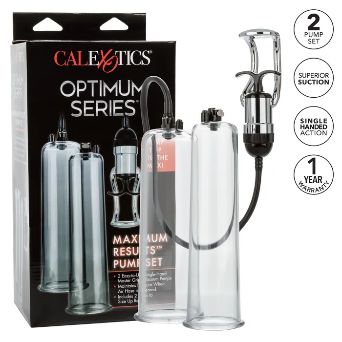 Male Sex Toys CalExotics Optimum Series Maximum Results Pump Set Male Sex Toys CalExotics Optimum Series Maximum Results Pump Set