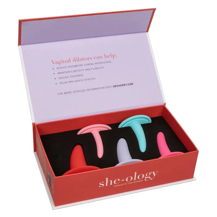 Male Sex Toys CalExotics SheOlogy 5Piece Wearable Vaginal Dilator Set Male Sex Toys CalExotics SheOlogy 5Piece Wearable Vaginal Dilator Set