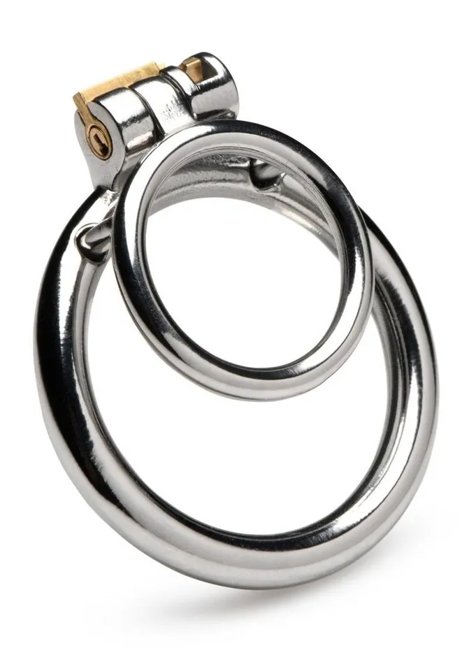 Male Sex Toys Master Series Locked Cock Stainless Steel Locking Cock and Ball Ring Master Series Male Sex Toys Master Series Locked Cock Stainless Steel Locking Cock and Ball Ring Master Series