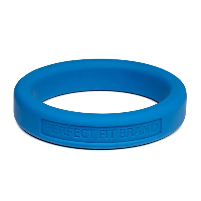 Male Sex Toys PerfectFit Classic Silicone Medium Stretch Penis Ring 44mm Blue Male Sex Toys PerfectFit Classic Silicone Medium Stretch Penis Ring 44mm Blue