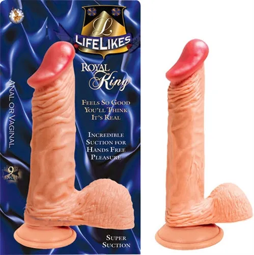 Nasstoys Dildos Lifelike Flesh Royal King 9 Inch