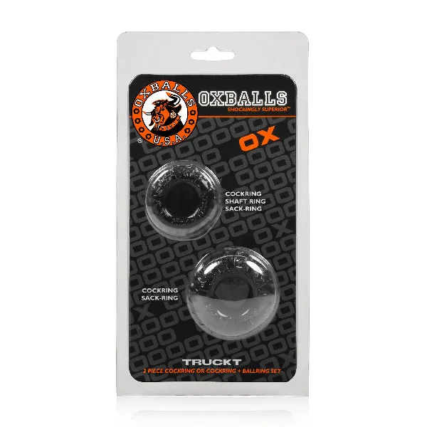 OxBalls Truckt Cockring Black Anal