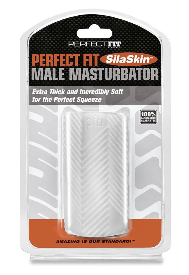 Perfect Fit Male Masturbator Clear Perfect Fit Male Sex Toys