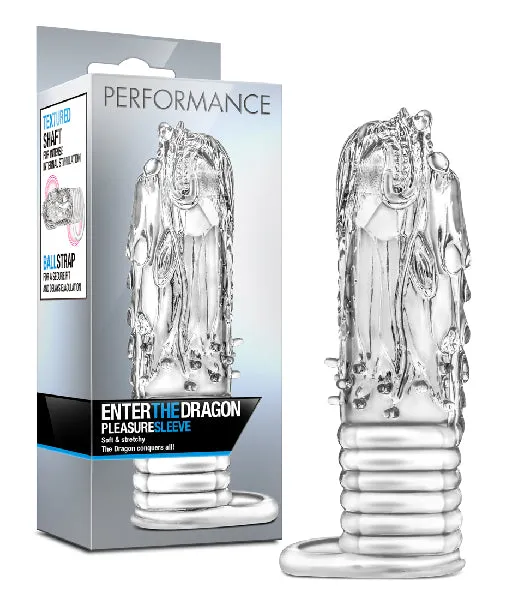 Performance Enter The Dragon Clear Blush Dildos