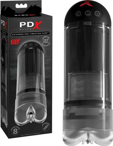 Pipedreams Female Sex Toys Extender Pro Vibrating Pump