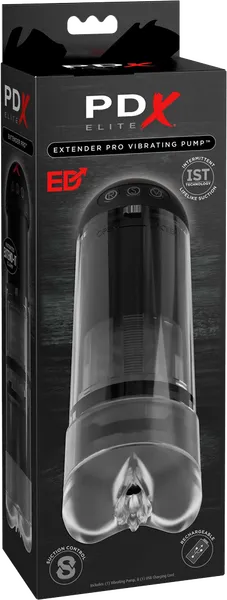 Pipedreams Female Sex Toys Extender Pro Vibrating Pump