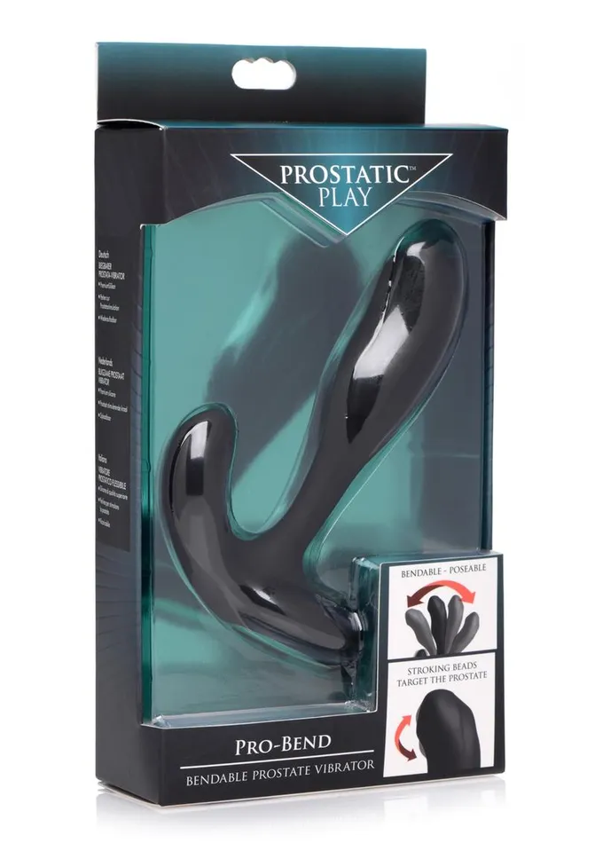 Prostatic Play Male Sex Toys Prostatic Play Bendable Silicone Prostate Stimulator