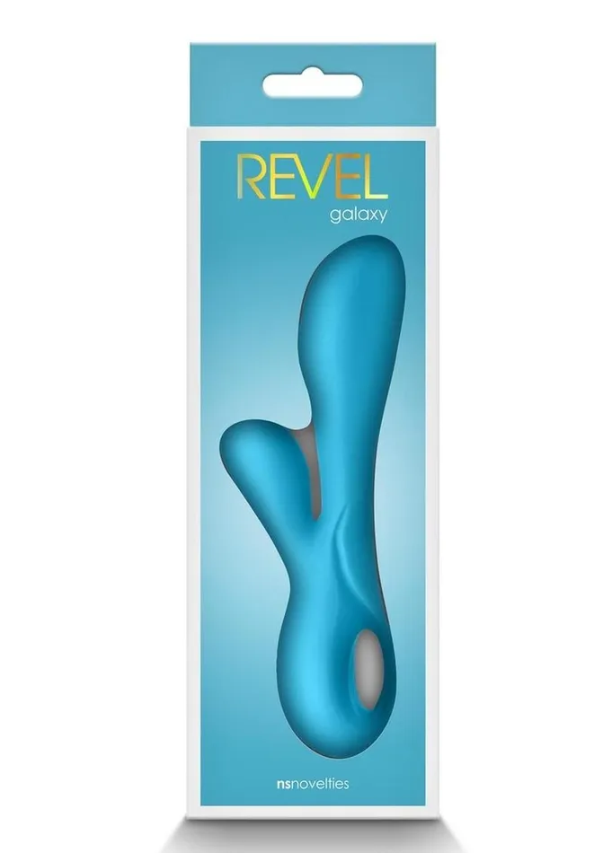 Revel Galaxy Rechargeable Silicone Rabbit Vibrator Revel Female Sex Toys