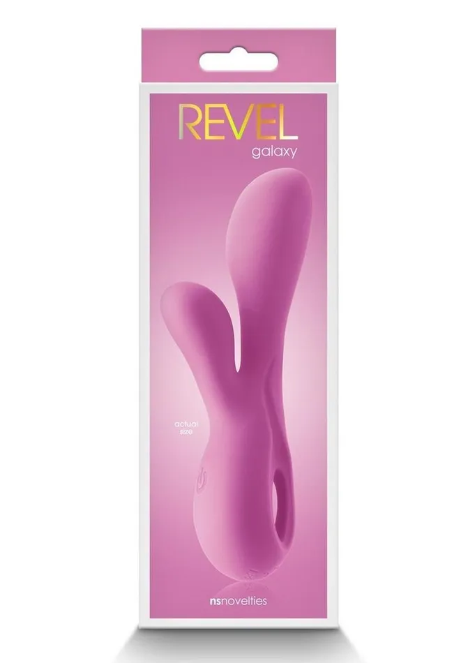 Revel Galaxy Rechargeable Silicone Rabbit Vibrator Revel Female Sex Toys