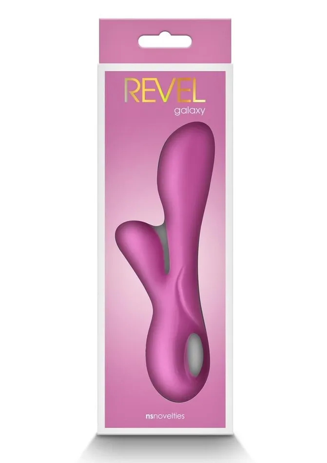 Revel Galaxy Rechargeable Silicone Rabbit Vibrator Revel Female Sex Toys
