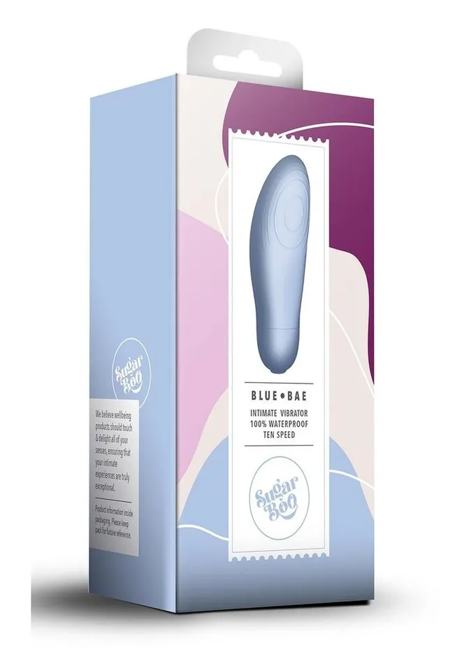 Rocks Off Vibrators Sugarboo Blue Bae Intimate Vibrator