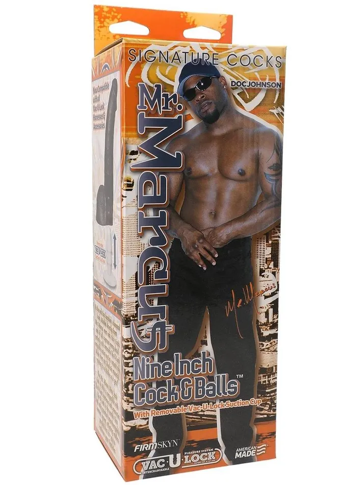 Signature Cocks Dildos Mr Marcus R5 Cock and Balls