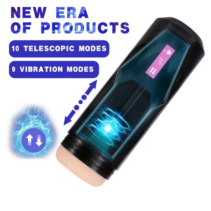 SIMU PARADISE Male Sex Toys Electric Automatic Retractable Stroking Hands Free Male Masturbation Cup SIMU PARADISE Male Sex Toys Electric Automatic Retractable Stroking Hands Free Male Masturbation Cup